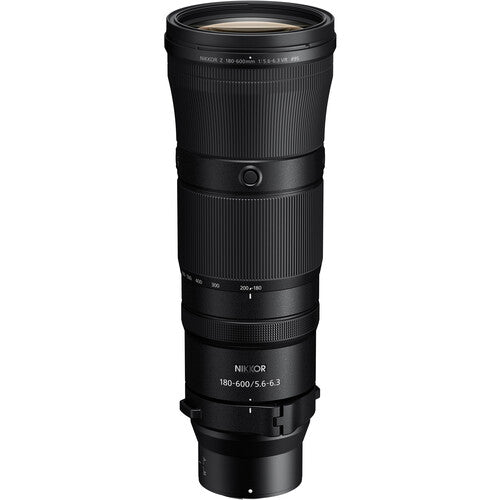 Nikon Z 180-600mm f/5.6-6.3 VR Lens + Blower Brush + Lens Pen + More - NJ Accessory/Buy Direct & Save