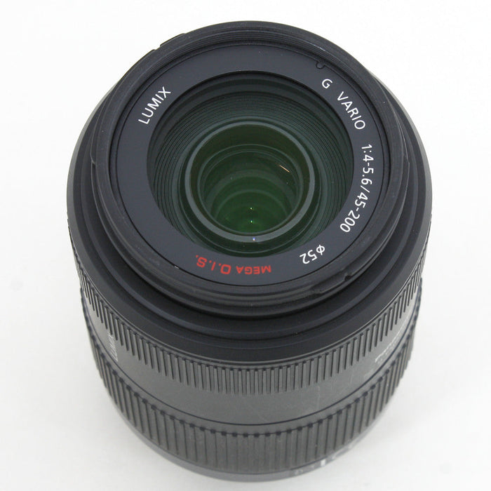 Panasonic 45-200mm f/4-5.6 G Vario MEGA O.I.S. Lens for Micro Four Thirds Mount