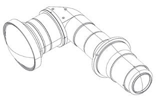 Barco R9802580 XLD HB lens (0.38:1) UST 90°