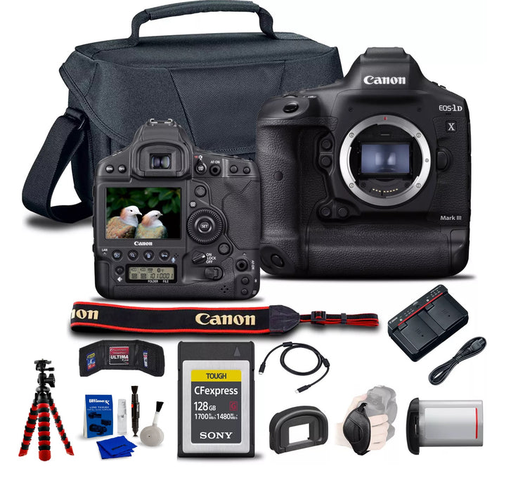 Canon EOS-1D X Mark III DSLR Camera Starter  Bundle