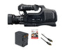 JVC GY-HM70 HD Camcorder Bundle with BN-VF823 Lithium-Ion Battery Pack (7.4V, 2250mAh) + Memory Card + More - NJ Accessory/Buy Direct & Save