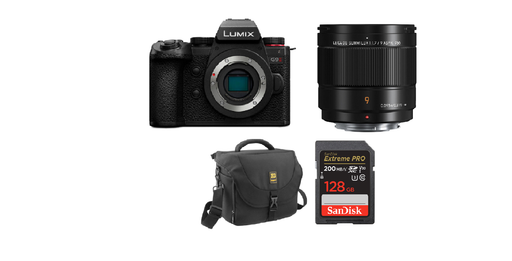 Panasonic Lumix G9 II Mirrorless Camera with 9mm f/1.7 Lens and Accessories Kit - NJ Accessory/Buy Direct & Save