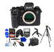 Sony a9 III Mirrorless Camera Bundle With SanDisk 128GB + Shoulder Bag + Tripod Kit with Pan Handle Video Remote - NJ Accessory/Buy Direct & Save