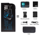 GoPro HERO11 Black Mini - Waterproof Action Camera with 5.3K Ultra HD Video, 24.7MP Photos, 1/1.9" Image Sensor, Stabilization (CHDHF-111-TH) Accessory Kit, 64GB Card + Adapter &  More - NJ Accessory/Buy Direct & Save