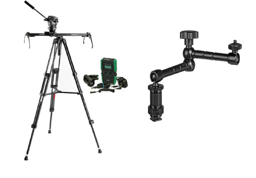 Acebil Travigo 600 Pro Slider Kit with I-705DX Dual Tripod System & HDN-DC Drive - NJ Accessory/Buy Direct & Save