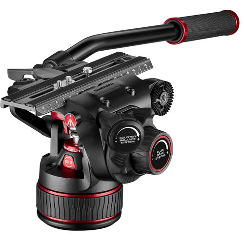 Manfrotto Nitrotech 612 Fluid Head with 635 FAST Single Leg Carbon Fiber Tripod - NJ Accessory/Buy Direct & Save