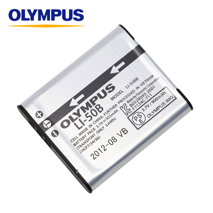 Olympus Li-50B Rechargeable Li-Ion Battery (3.7V, 925 mAh) - NJ Accessory/Buy Direct & Save