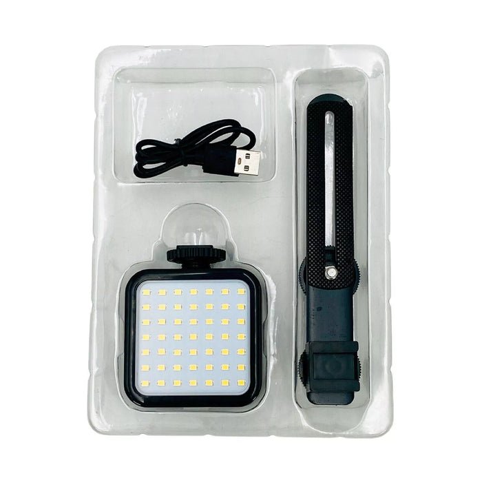 Ultimaxx Mini 49 LED Video Light - USB / Built-In Rechargeable Li-ion Battery - NJ Accessory/Buy Direct & Save