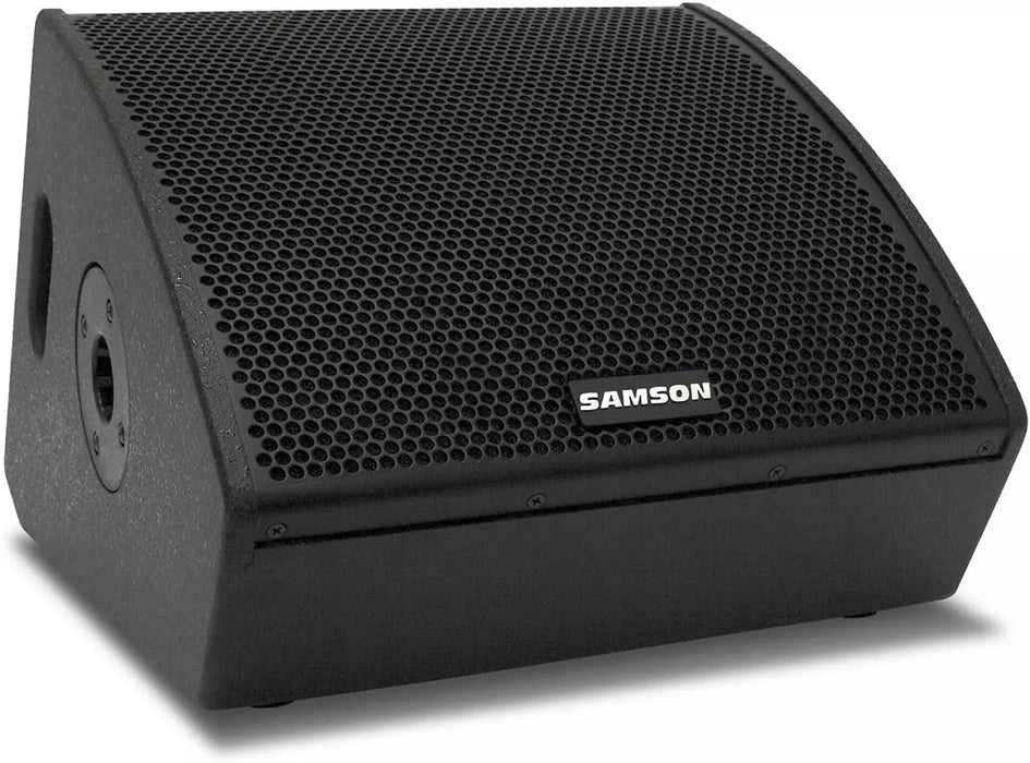 Samson RSXM12a 800W 2-Way 12" Coaxial Floor Monitor - NJ Accessory/Buy Direct & Save