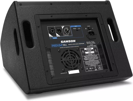 Samson RSXM12a 800W 2-Way 12" Coaxial Floor Monitor - NJ Accessory/Buy Direct & Save