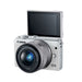 Canon EOS M100 Mirrorless Digital Camera with 15-45mm Lens (White)