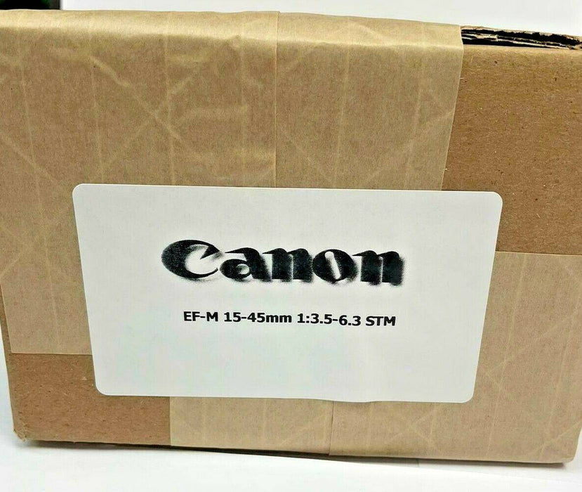 Canon EF-M 15-45mm f/3.5-6.3 IS STM Lens -Brown Box