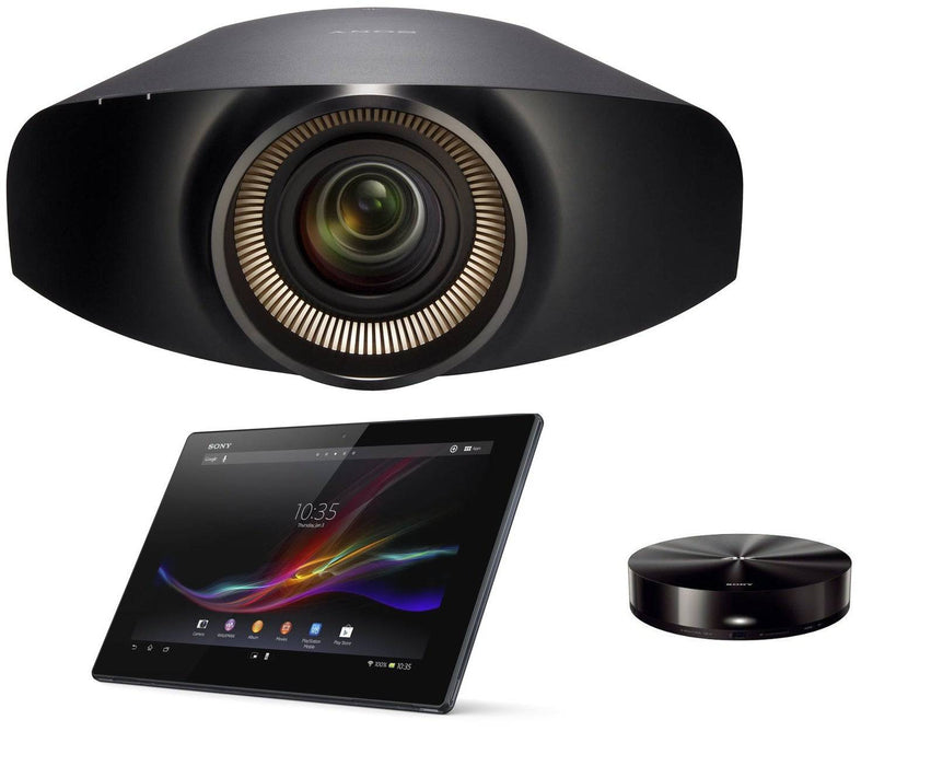 Sony VPL-VW1100ES/X 4K Home Cinema Projector with 4K Media Player &amp; 16 GB Xperia Tablet Z