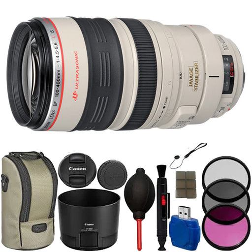 Canon EF 100-400mm f/4.5-5.6L IS USM Lens Accessory Bundle