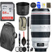 Canon EF 100-400mm f/4.5-5.6L IS II USM Lens W/ Monopod 64GB Pro Photo Backpack