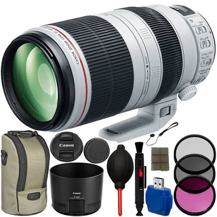 Canon EF 100-400mm f/4.5-5.6L IS II USM Lens Accessory Bundle