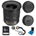 Nikon AF-S DX NIKKOR 10-24MM f/3.5-4.5G ED AF-S DX Nikkor Lens Basic Bundle