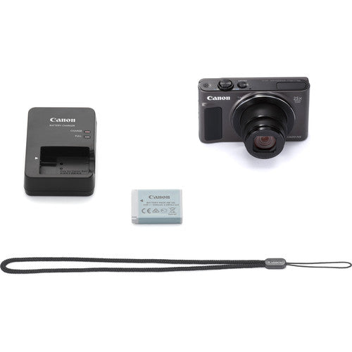 Canon PowerShot SX620 HS 20.2MP Digital Camera Black w/ 64GB Card Accessory Bundle