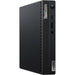 Lenovo ThinkCentre M60e 11LV008SUS Desktop Computer - Intel Core i5 10th Gen i5-1035G1 Quad-core (4 Core) 1 GHz - 8 GB RAM DDR4 SDRAM - 256 GB M.2 PCI Express NVMe 3.0 x4 SSD - Tiny - Black - NJ Accessory/Buy Direct & Save