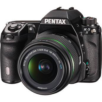 Pentax K-5 II Camera w/SMC DA 18-55mm WR Lens Bundle