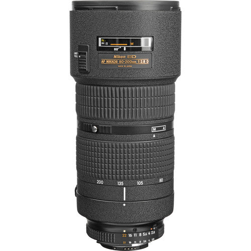 Nikon AF Zoom-NIKKOR 80-200mm f/2.8D ED Lens Travel Bundle