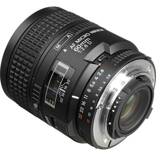 Nikon AF Micro-NIKKOR 60mm f/2.8D With Software Includes