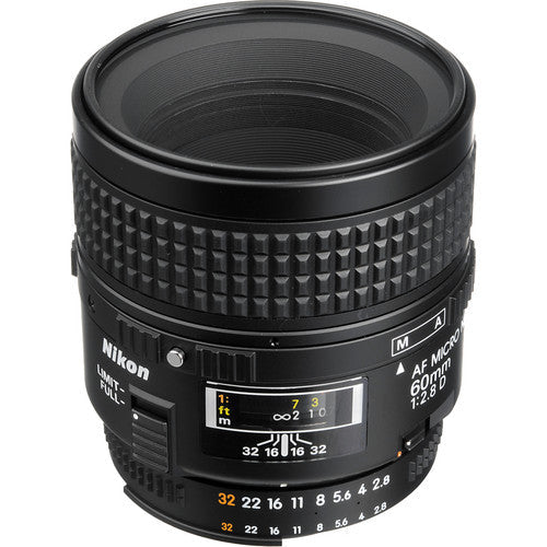 Nikon AF Micro-NIKKOR 60mm f/2.8D With Software Includes