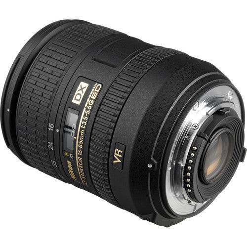 Nikon AF-S DX NIKKOR 16-85mm f/3.5-5.6G ED VR Lens Professional Bundle