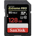 SanDisk Extreme PRO 128GB up to 95MB/s UHS-I/U3 SDXC Flash Memory Card - SDSDXPA-128G-G46