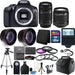 Canon EOS Rebel T6/2000d DSLR Camera with 18-55mm Lens &amp; 55-250mm 4 Lens Deluxe Bundle