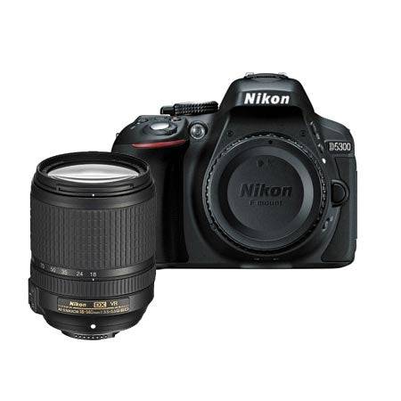 Nikon D5300 Camera w/Nikon 18-140mm Lens - Grey USA