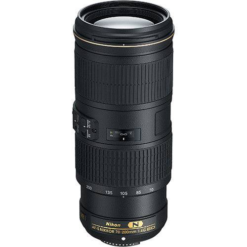 Nikon AF-S NIKKOR 70-200mm f/4G ED VR Lens Pro Bundle