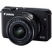 Canon EOS M10 Mirrorless Digital Camera with 15-45mm Lens (Black)