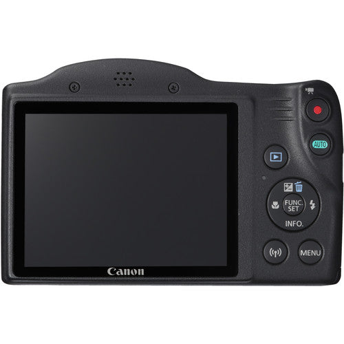 Canon PowerShot SX420 IS Digital Camera (Black) with Sandisk 32GB Memory Card Starter Package