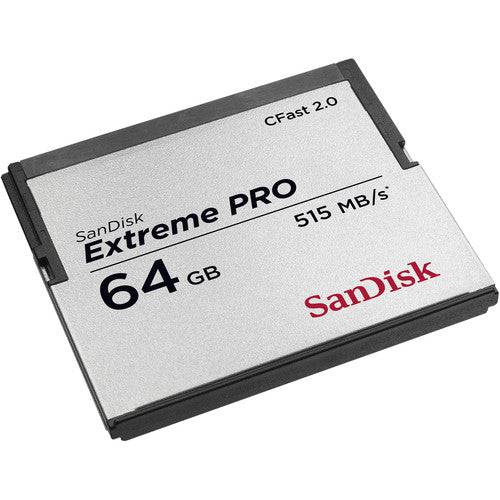 SanDisk 64GB Extreme PRO CFast 2.0 Memory Card