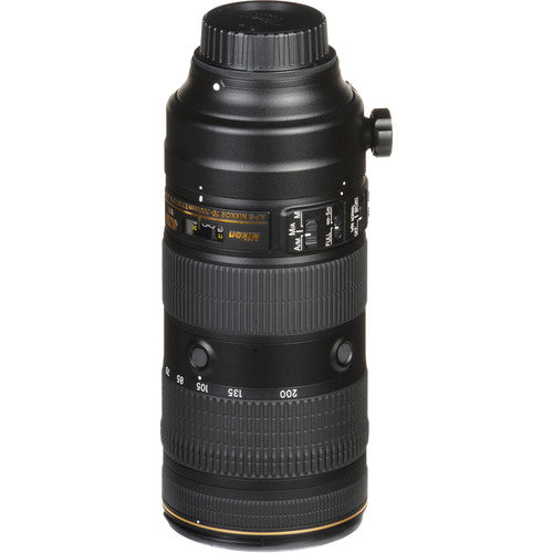 Nikon AF-S NIKKOR 70-200mm f/2.8E FL ED VR Lens + Deluxe Lens Cleaning Kit