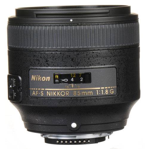 Nikon AF-S NIKKOR 85mm f/1.8G Lens Ultimate Bundle