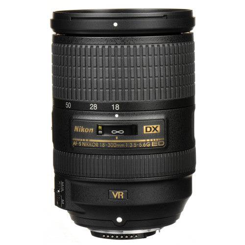 Nikon AF-S DX NIKKOR 18-300mm f/3.5-5.6G ED VR Lens Mega Bundle