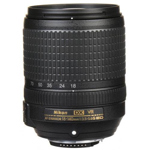 Nikon AF-S DX NIKKOR 18-140mm f/3.5-5.6G ED VR Lens Software Bundle