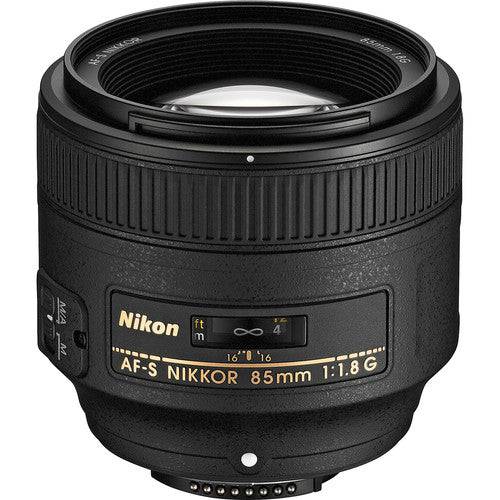 Nikon AF-S NIKKOR 85mm f/1.8G Lens Premium Filter Bundle