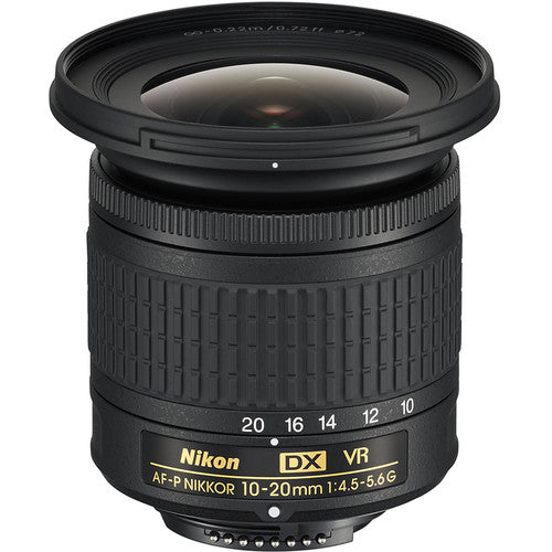 Nikon AF-P DX NIKKOR 10-20mm f/4.5-5.6G VR Lens Professional Bundle