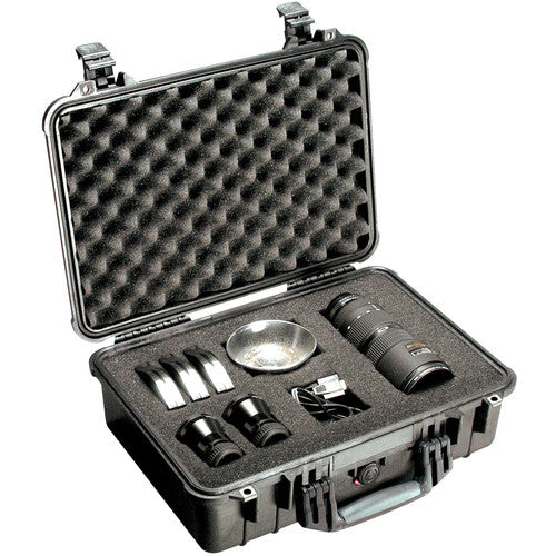 Pelican 1500 Case with Foam (Black)