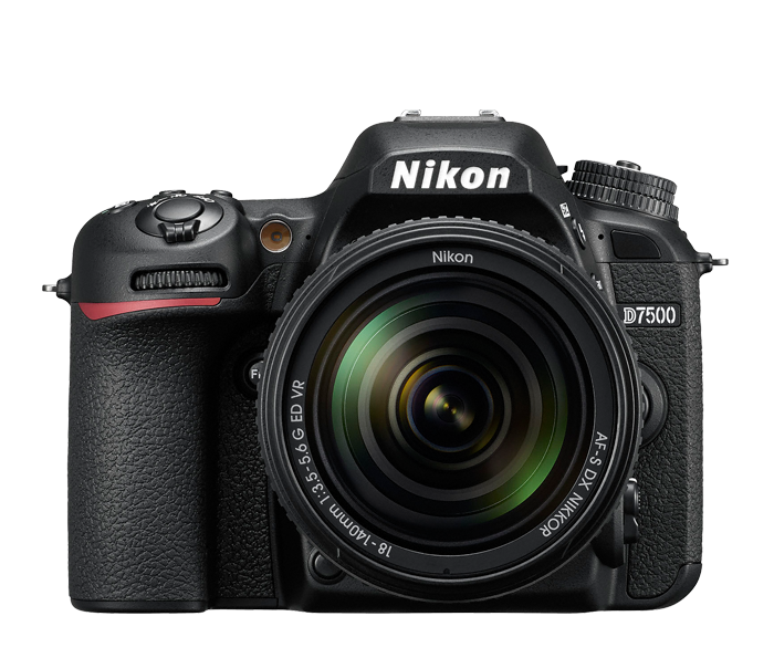 Nikon D7500 DX-Format Digital SLR Camera - 18-140mm VR Lens