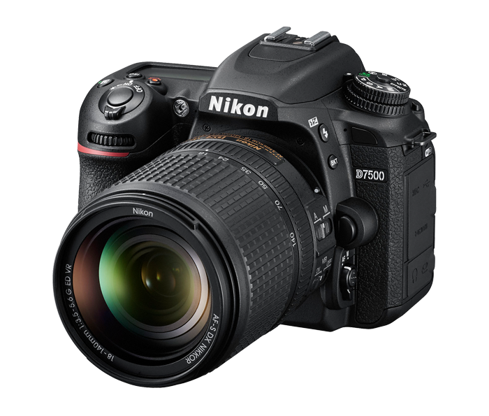 Nikon D7500 DX-Format Digital SLR Camera - 18-140mm VR Lens