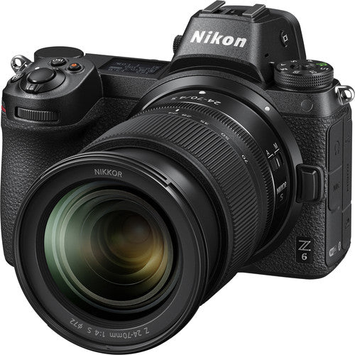 Nikon Z6 Mirrorless Digital Camera with 24-70mm Lens