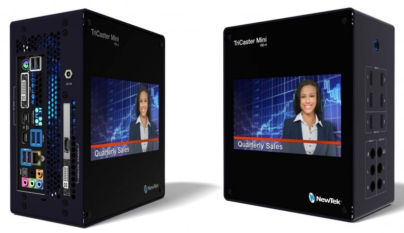 NewTek TriCaster Mini HD-4i with Built-In 7&quot; Display