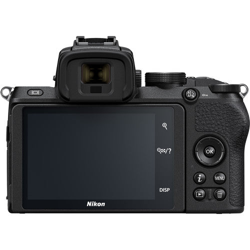 Nikon Z50 Mirrorless Digital Camera with 16-50mm Lens | 3 Lens Kit 16-50mm Z VR | 32GB | Flash &amp; More