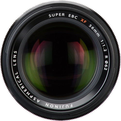 Fujifilm XF 56mm f/1.2 R Lens with 62mm +1 +2 +4 +10 Close-Up Macro Filter Set Bundle