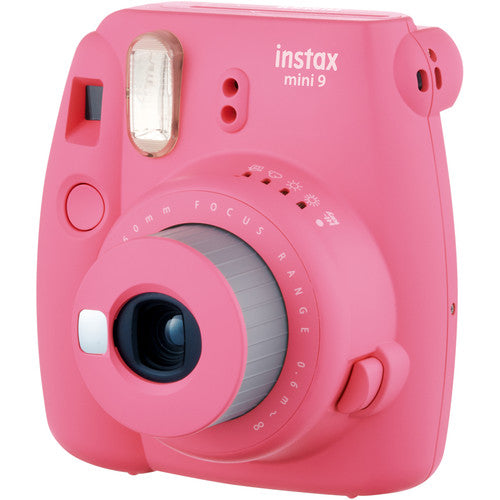 FUJIFILM INSTAX Mini 9 Instant Film Camera (Flamingo Pink)