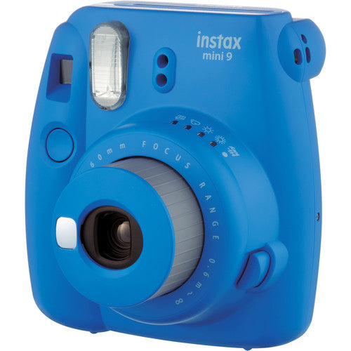 FUJIFILM INSTAX Mini 9 Instant Film Camera (Cobalt Blue)